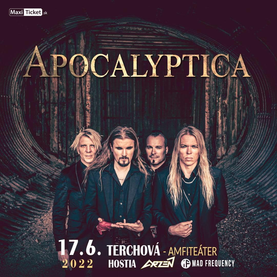 17.06. 2022 Terchová – amfiteáter (support Apocalyptica)
